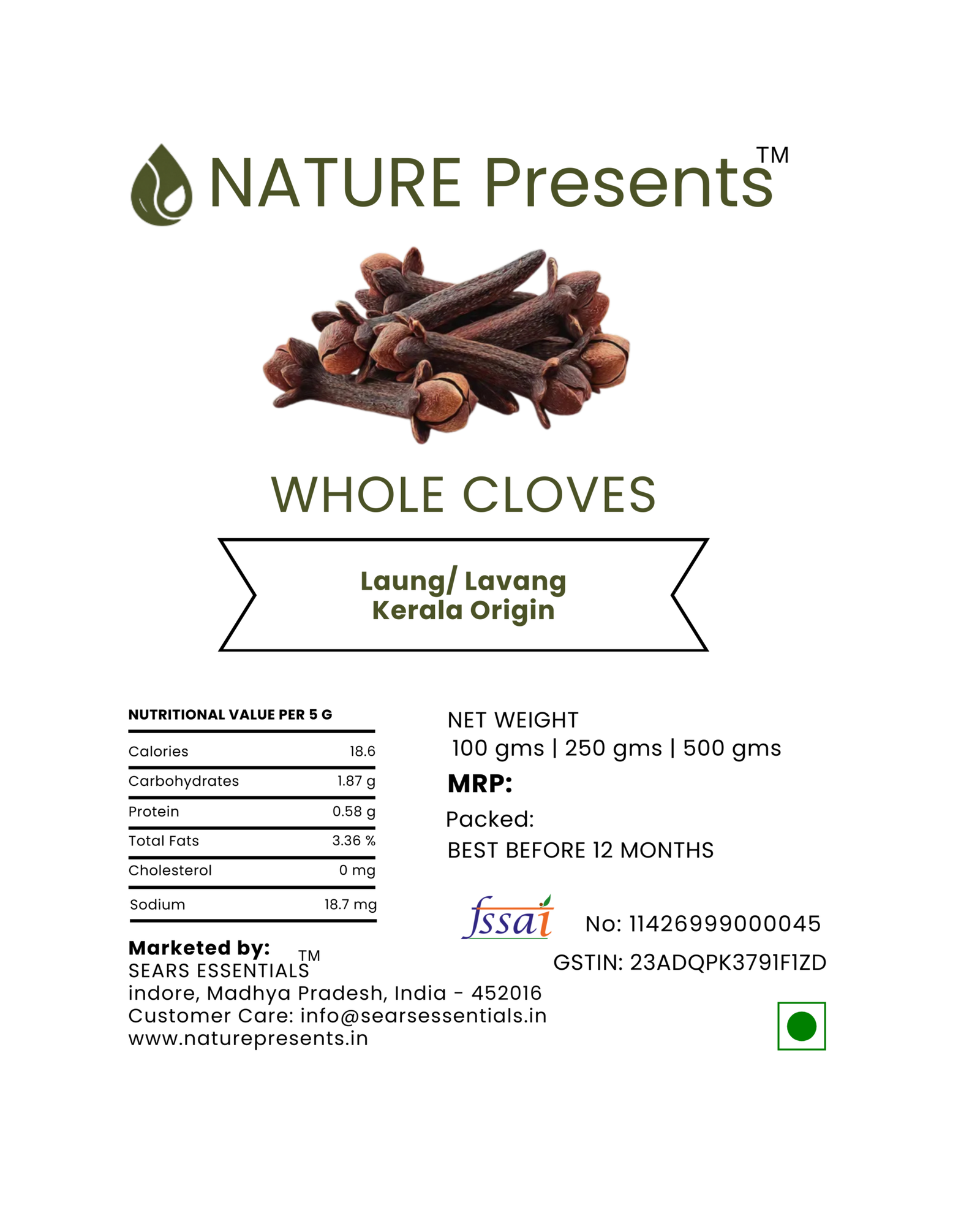 Whole Cloves
