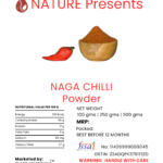 Naga Chilli Powder Freshly Ground - Authentic Ghost Pepper